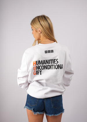 
                  
                    HUG Humanities Unconditional Gift sweater
                  
                