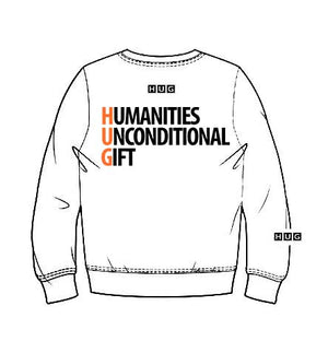 
                  
                    HUG Humanities Unconditional Gift sweater
                  
                